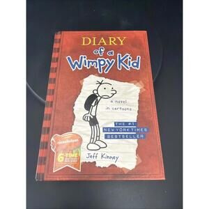 Jeff Kinney Diary of a Wimpy Kid NUMBER 1. Special Nickelodeon Cover!